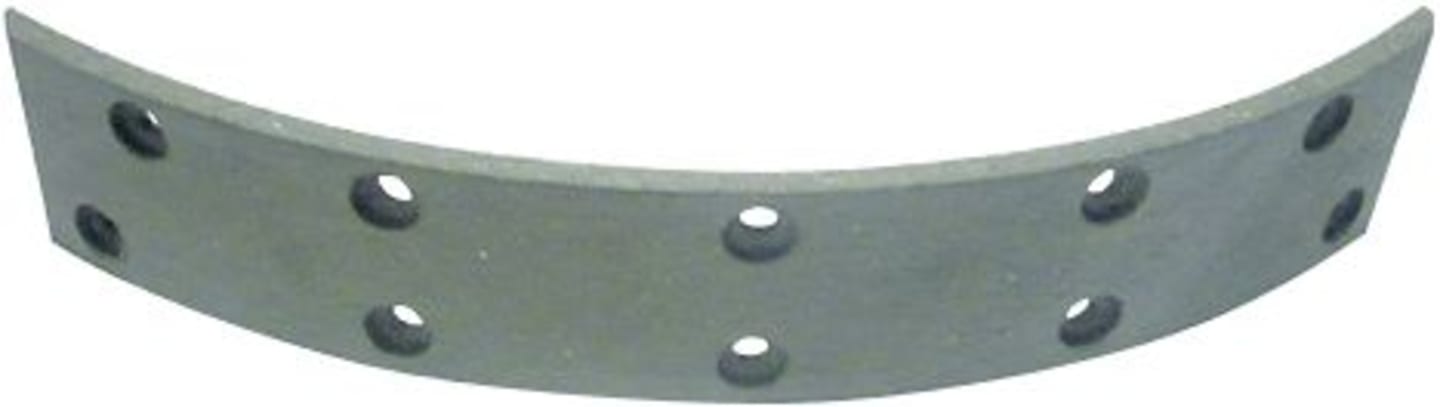 Bremsbelag 155 x 35 x 4 mm, 10 Bohrungen, für Traktor Holder A 218