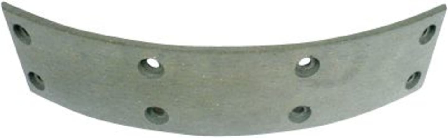 Bremsbelag 205 x 44 x 4,5 mm, 8 Bohrungen, für Traktor David Brown