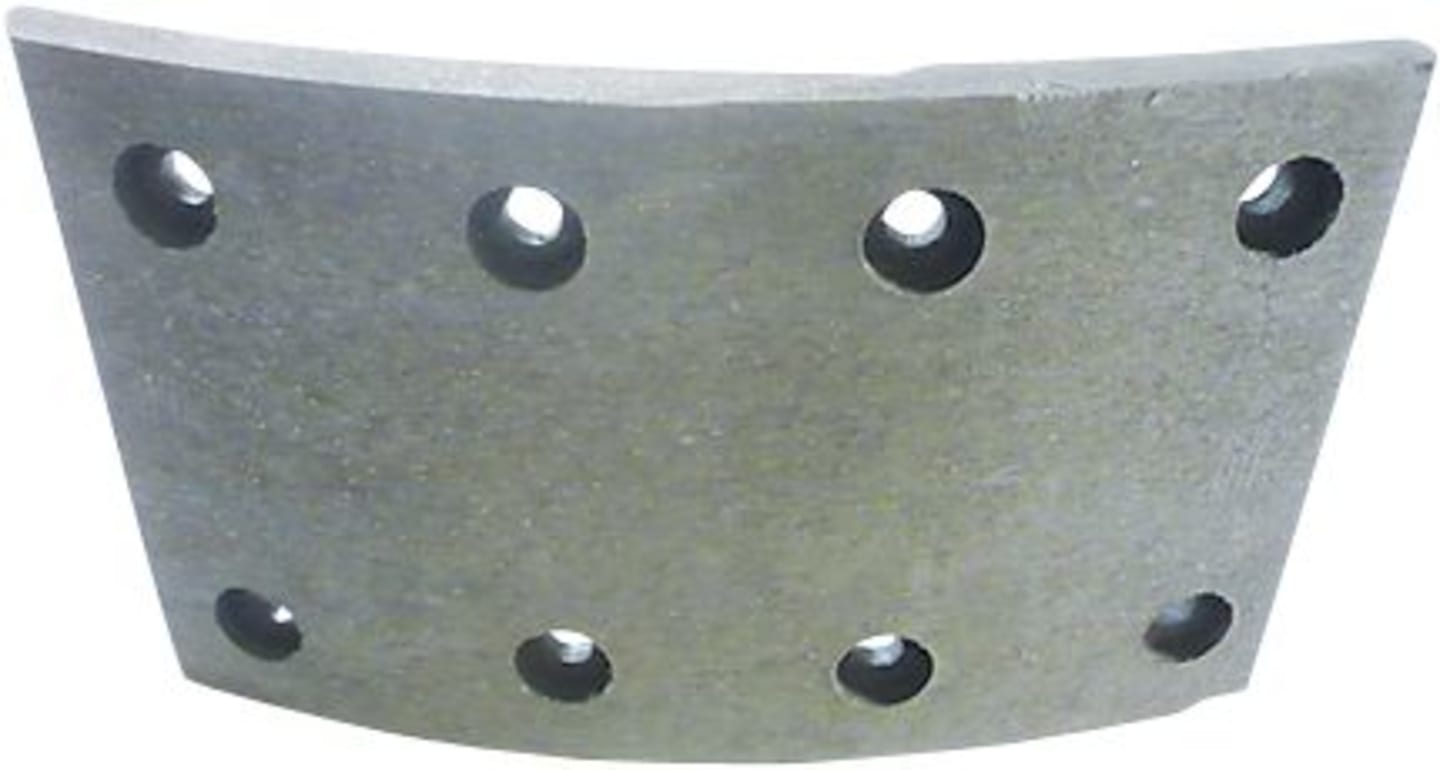 Bremsbelag 189 x 120 x 8 mm, 8 Bohrungen, für Bremse FAD