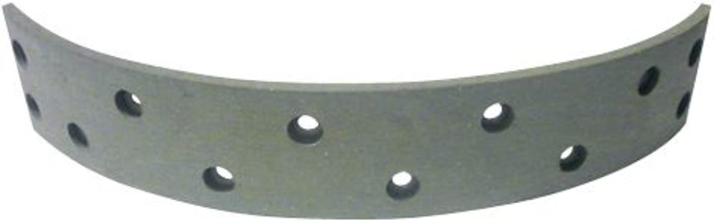 Bremsbelag 265 x 45 x 5 mm, 12 Bohrungen, für Traktor Bautz AS 120