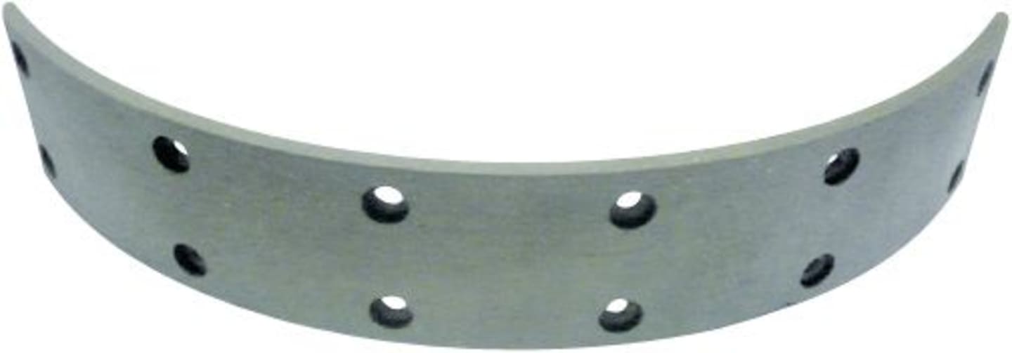 Bremsbelag 330 x 60 x 6 mm, 12 Bohrungen, für Fußbremse Deutz-Fahr Traktor Intrac 2002, 2003
