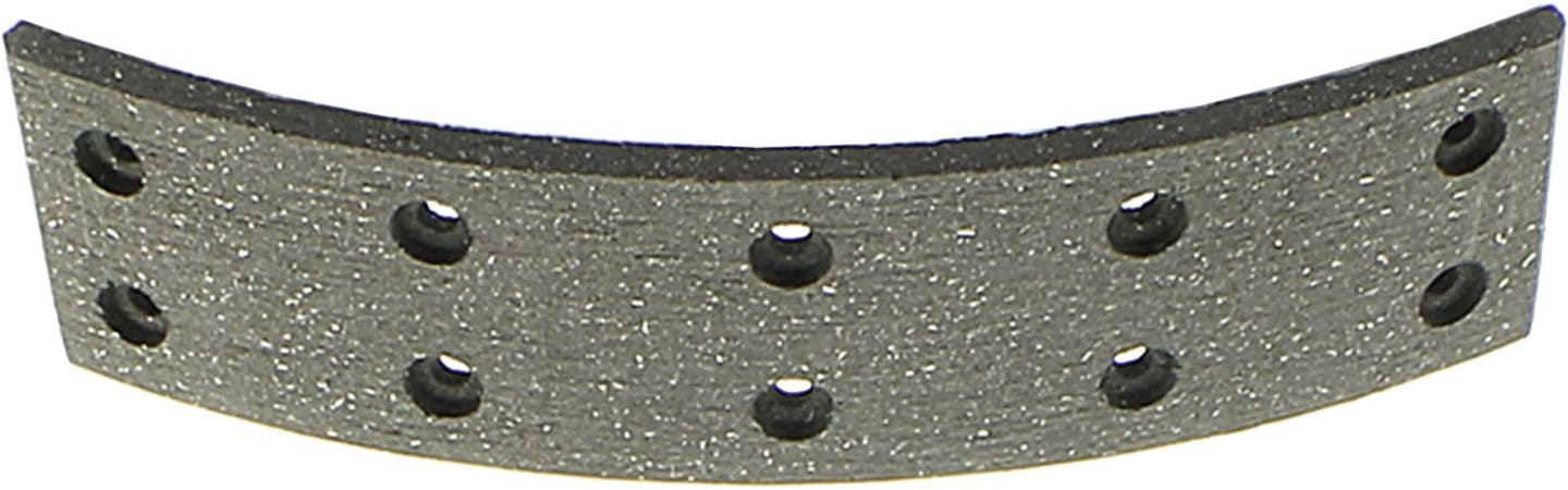 Bremsbelag 450 x 60 x 6 mm, 10 Bohrungen, für Handbremse Traktor Kramer KL 400