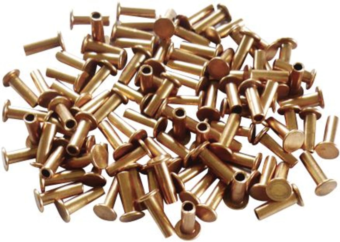 Halbhohlniete 4 x 8 mm für Bremsbeläge