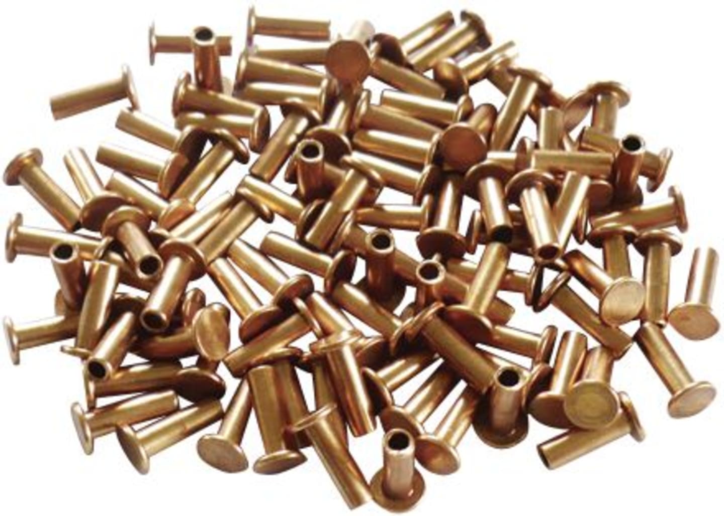 Halbhohlniete 6 x 10 mm für Bremsbeläge