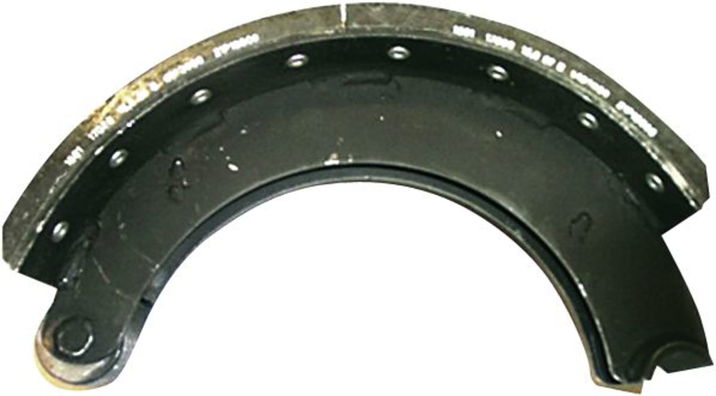 Bremsbacke 406 x 120 mm alte Ausführung mit Rolle/Auge, für Achse ADR A 910, Schnellläufer