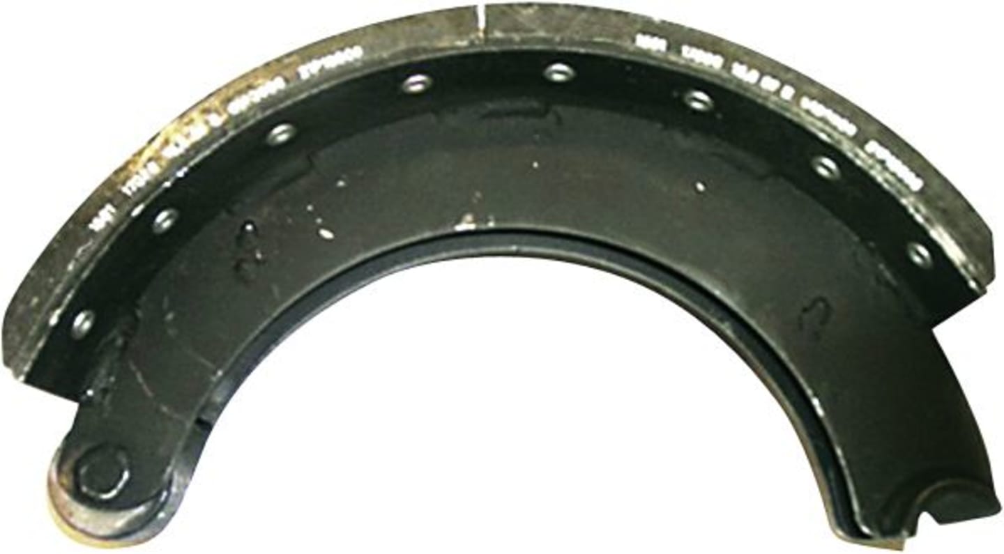 Bremsbacke 406 x 140 mm alte Ausführung mit Rolle/Auge, für Achse ADR A 940, Schnellläufer