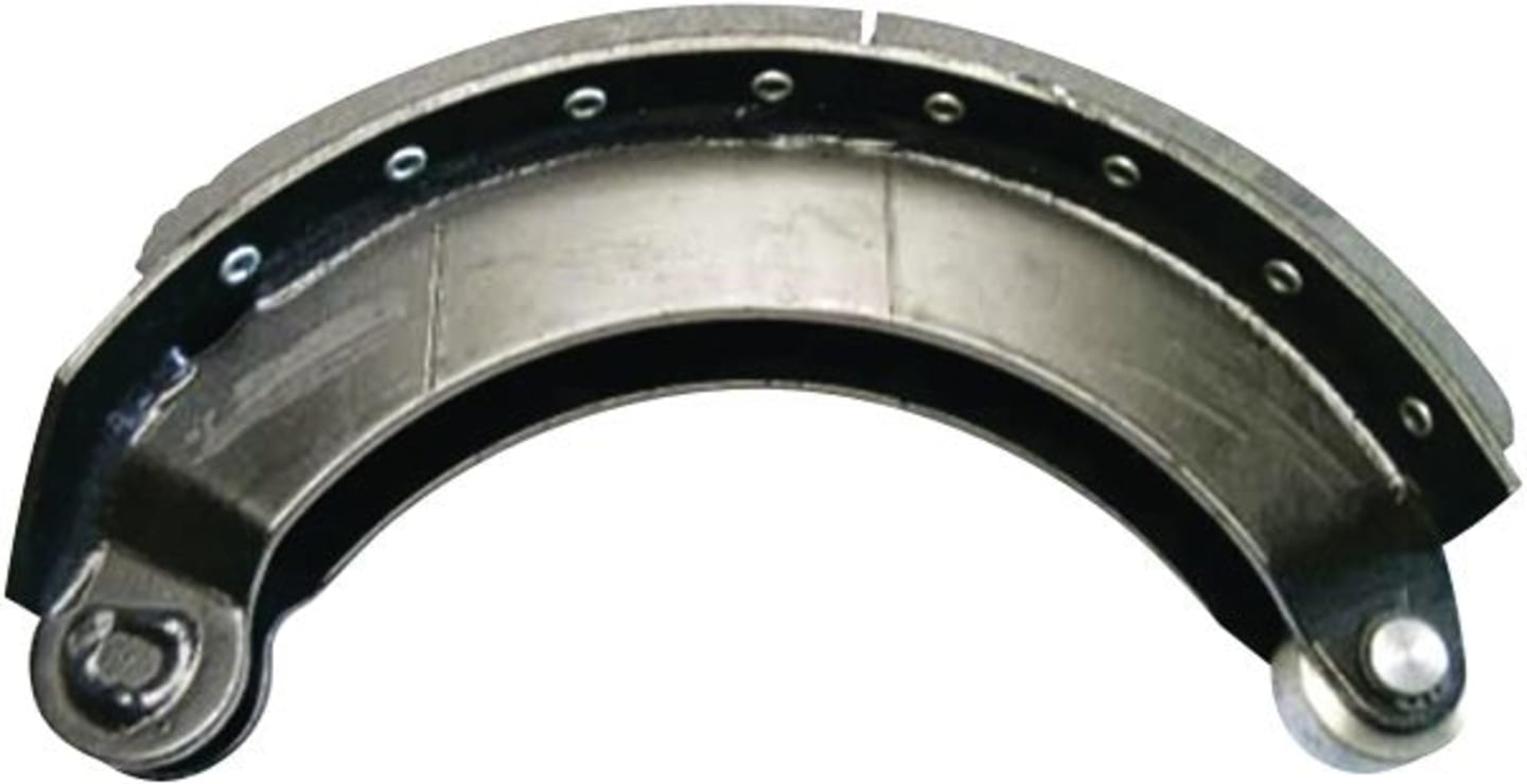 Bremsbacke 406 x 140 mm neue Ausführung, für Achse ADR 414 S, Schnellläufer