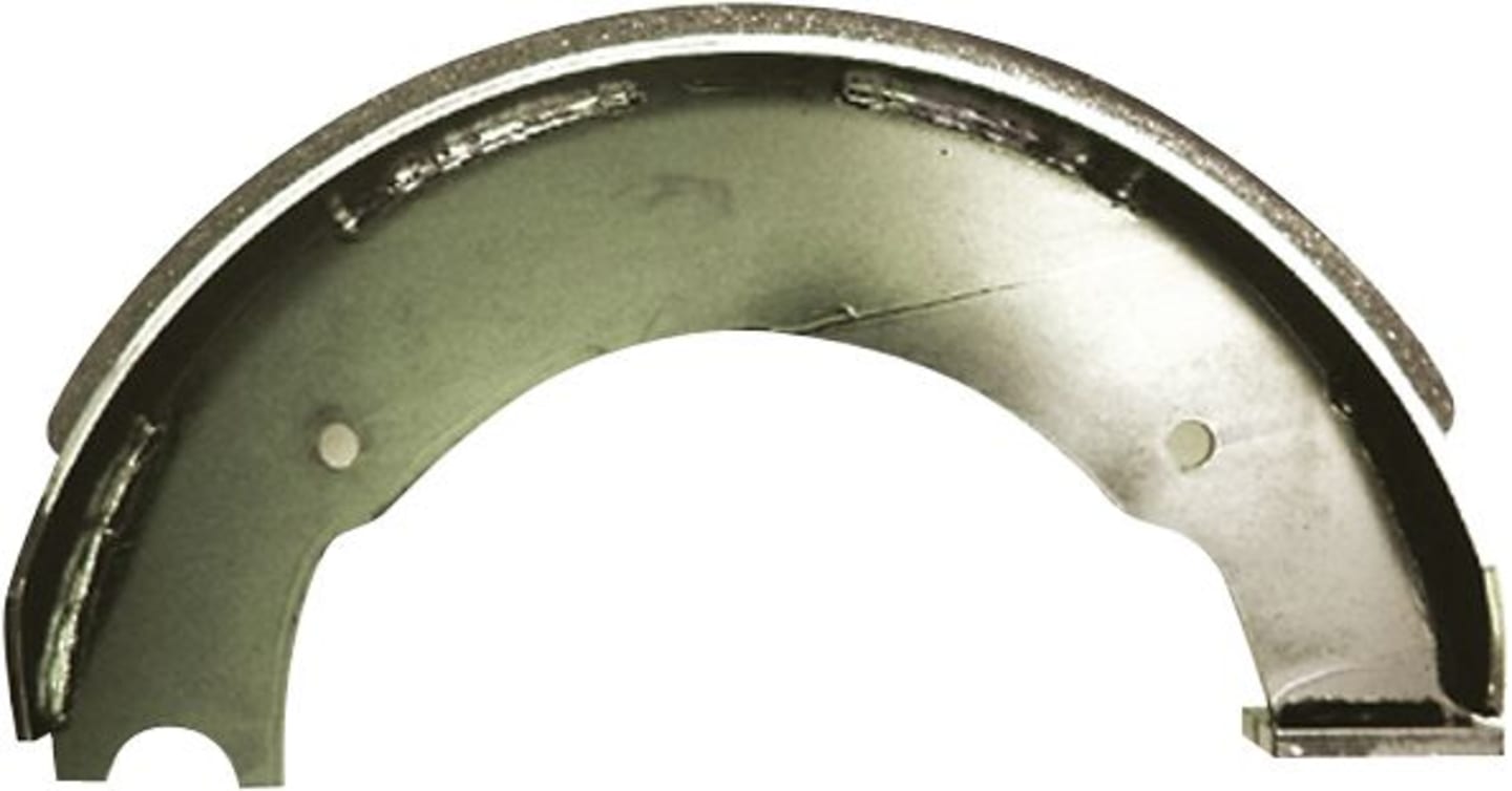 Bremsbacke 400 x 120 mm alte Ausführung, mit Flachnicke, für Achse FAD 4012, ohne Rückfahrautomatik