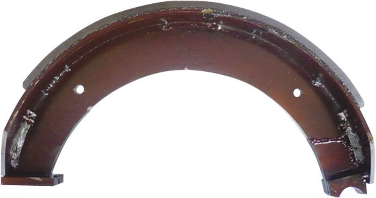 Bremsbacke 350 x 80 mm, für Achse Rinner, ohne Rückfahrautomatik