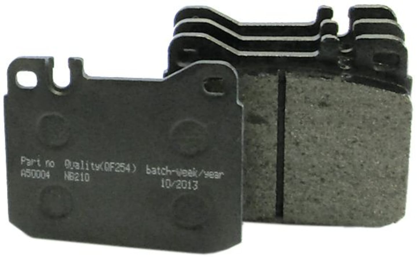 Bremsklotzsatz 90 x 74 x 15 mm, 4 St., für Fußbremse und Kardanwelle Traktor Deutz-Fahr Agrotron, DX