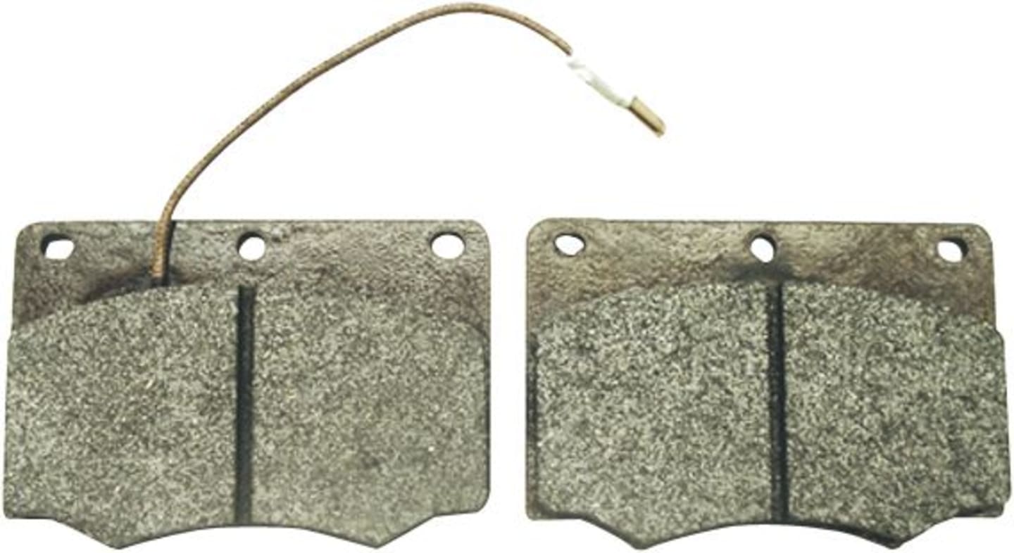 Bremsklotzsatz 98 x 68 x 15 mm, 2 St., mit Warnkontakt, für Kardanwelle Traktor Deutz-Fahr, Fendt, John Deere, Fußbremse Renault
