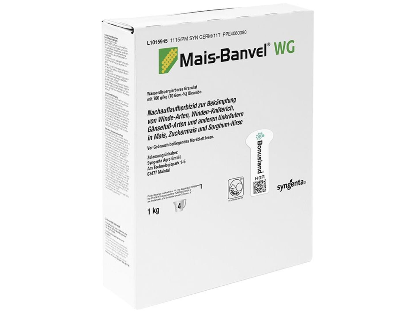 Syngenta MAIS-BANVEL WG 1 kg Eimer
