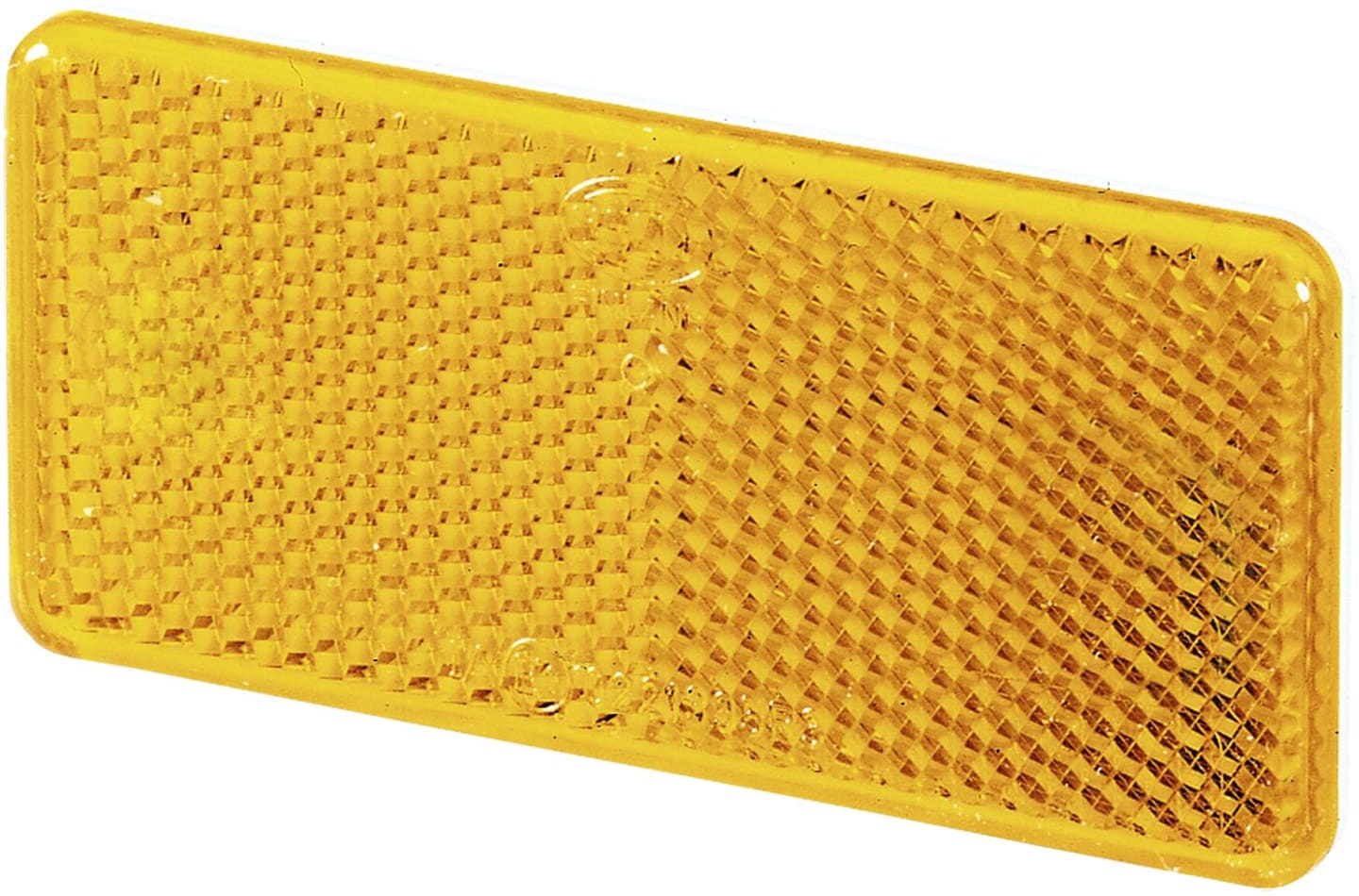Hella® Seitenstrahler rechteckig, orange, 94 x 44 x 6,5 mm, selbstklebend, 8RA 003 326-041