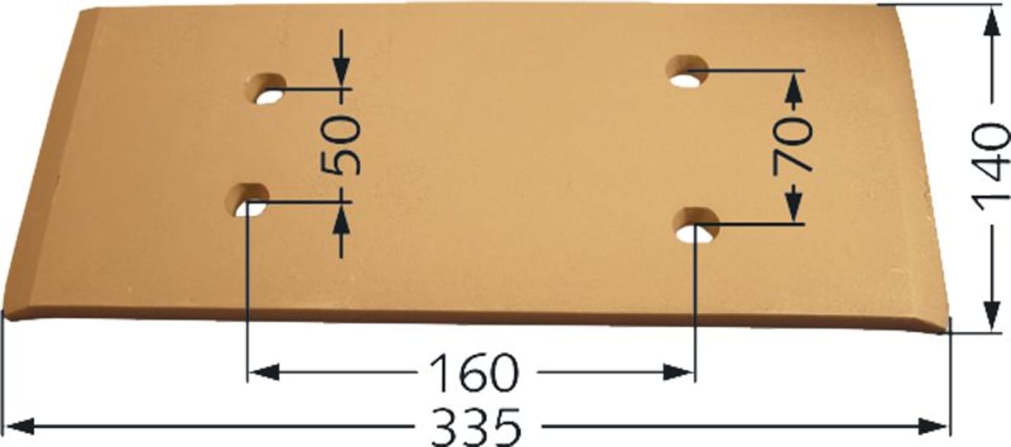 Pöttinger Anlagenschoner "Servo", links/rechts, Drehpflug Servo 1, 2, 3, 4, 6.50, 25, 35, 45, 55, 65, 929.10.020.1+1