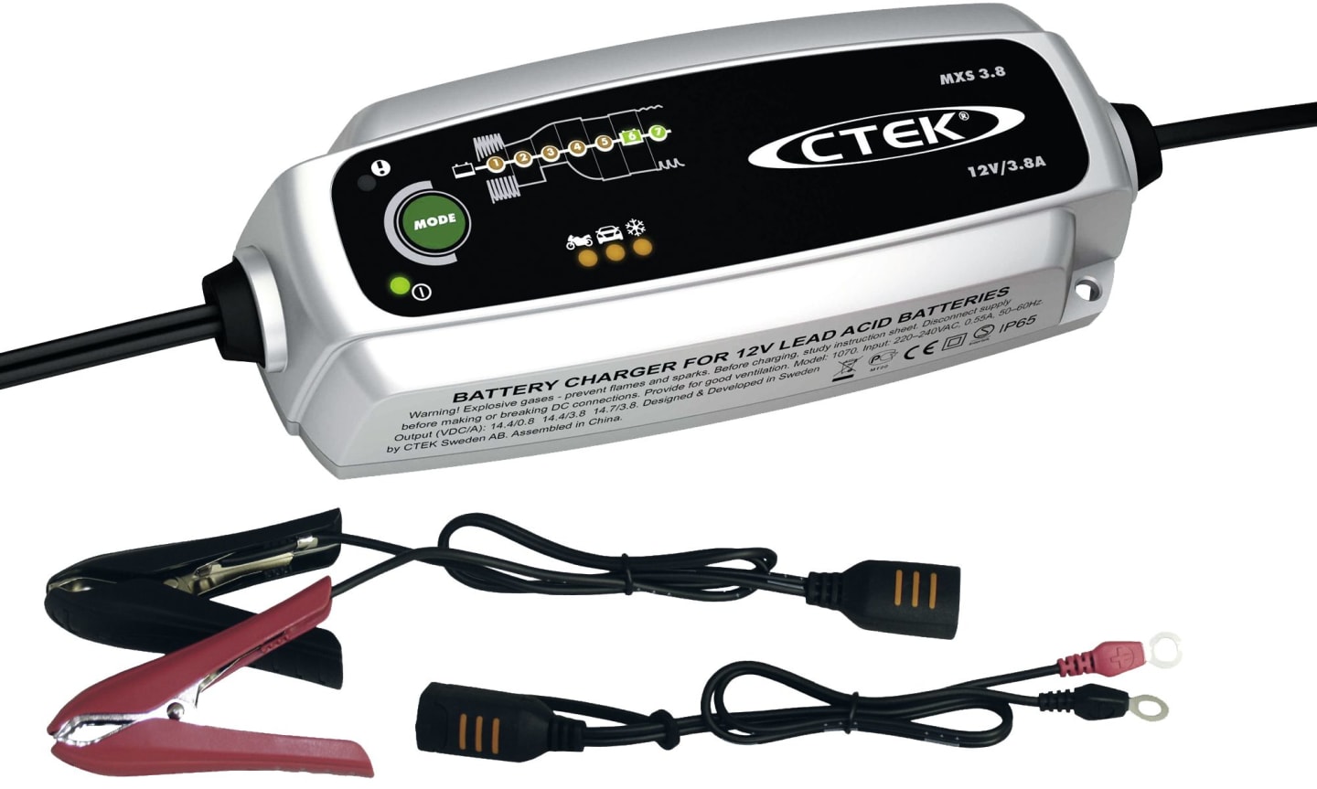 CTEK™ Batterieladegerät "MXS 3.8" max. 3,8 A, 7-stufig, MXS 3.8