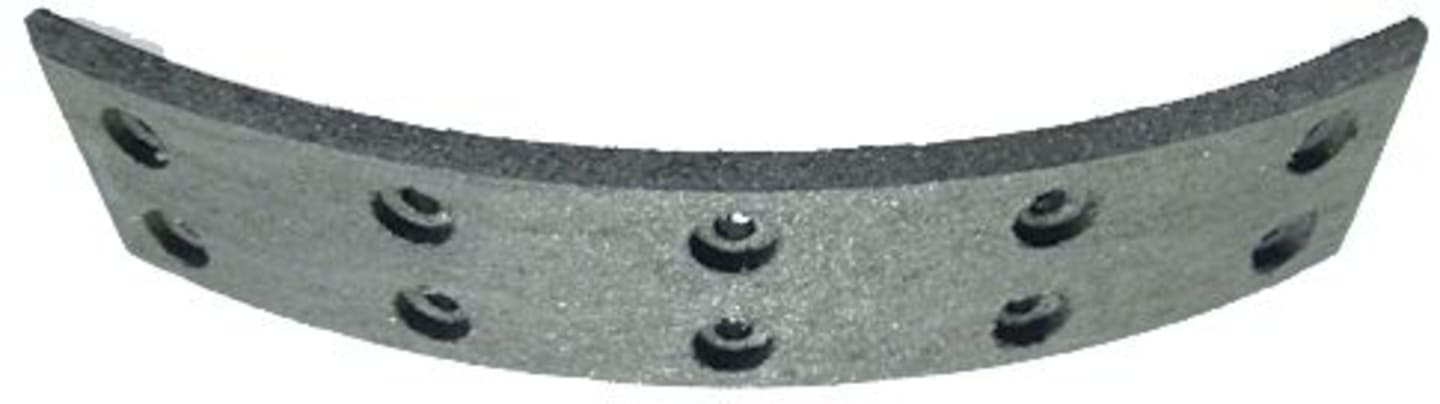 Bremsbelag 160 x 30 x 5 mm, 10 Bohrungen, für Traktor Kramer KA, KL, KLS