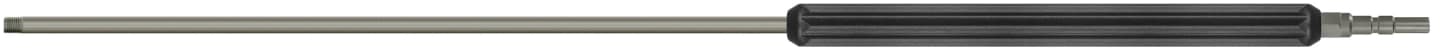 Strahlrohr "ST-007" Edelstahl, 1.000 mm, für Flächenreiniger "Turbodevil TD 300 Basic"