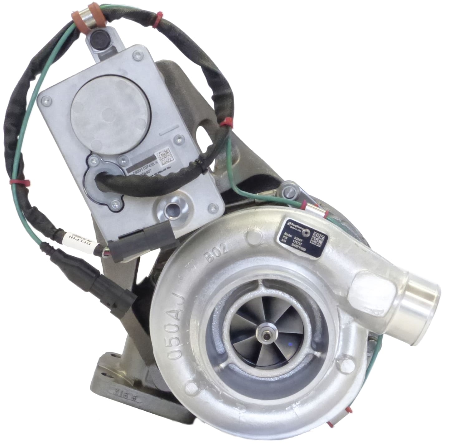 BTS BorgWarner Turbolader für Claas Arion; John Deere 6000, 7000