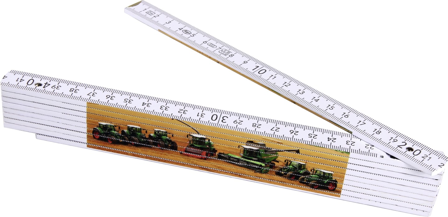 Fendt Meterstab mit FENDT-Logo, 200 cm, Holz, X991004094000