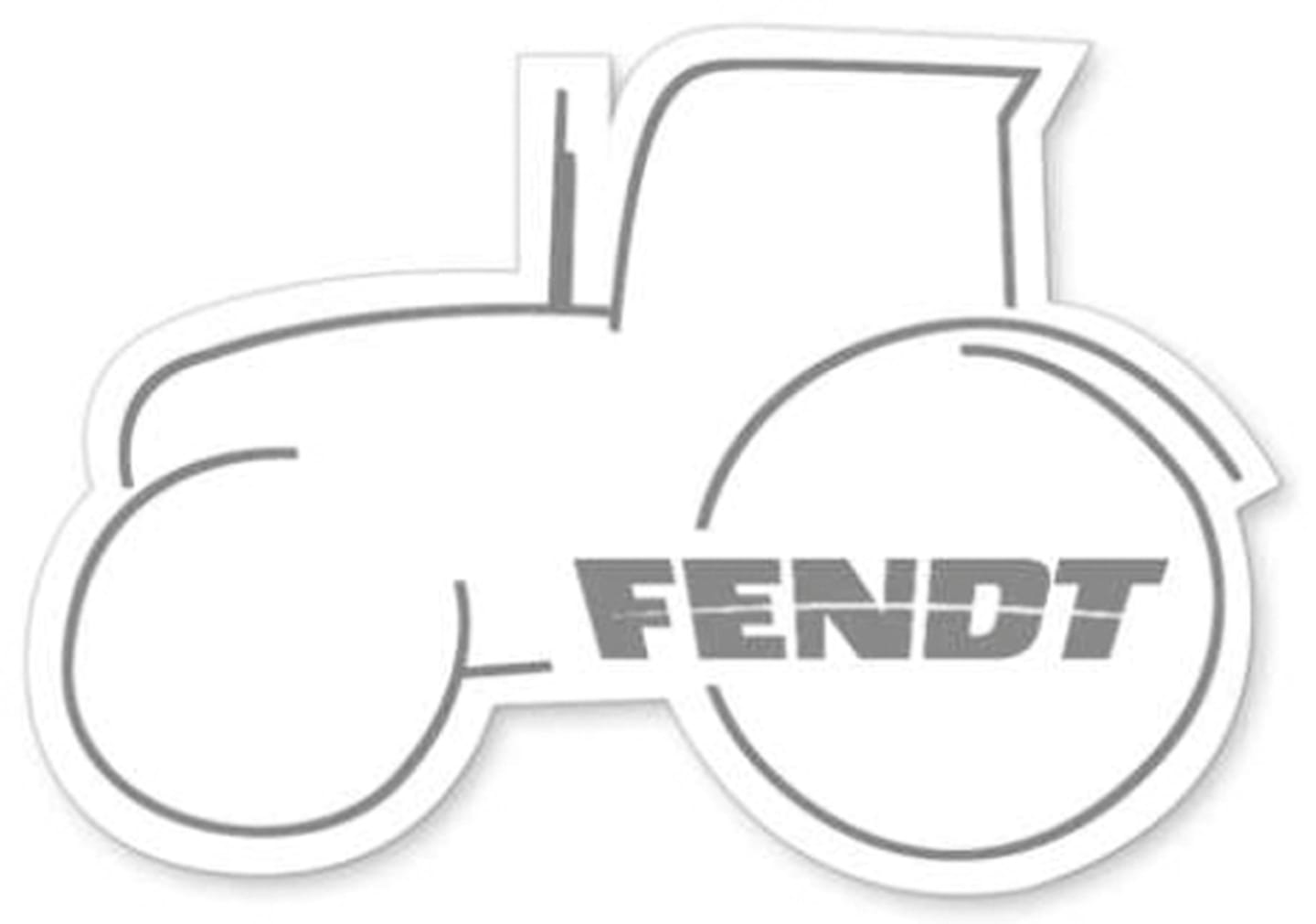 Fendt Aufkleber "Traktor" 80 x 80 mm, X991006426000