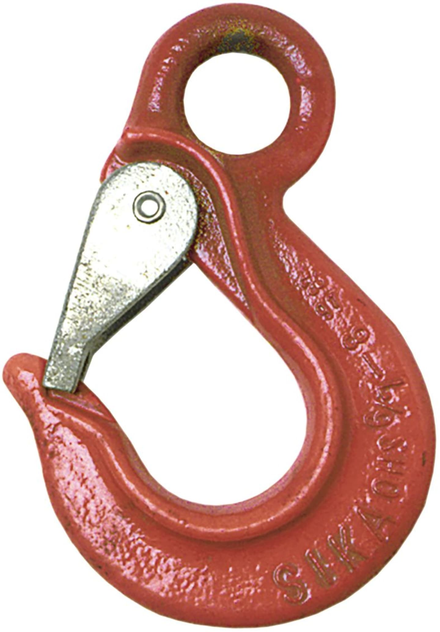 Lasthaken "SIKA" mit Ring und Sperrklinke