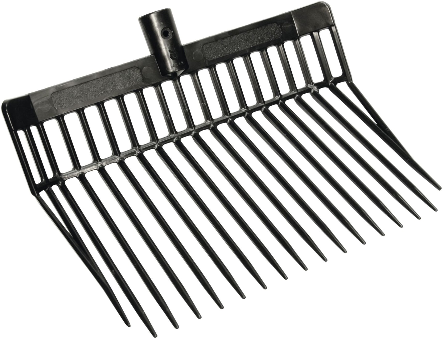 KERBL Dunggabel "Premium" 39 x 33 cm Kunststoff schwarz , 323475