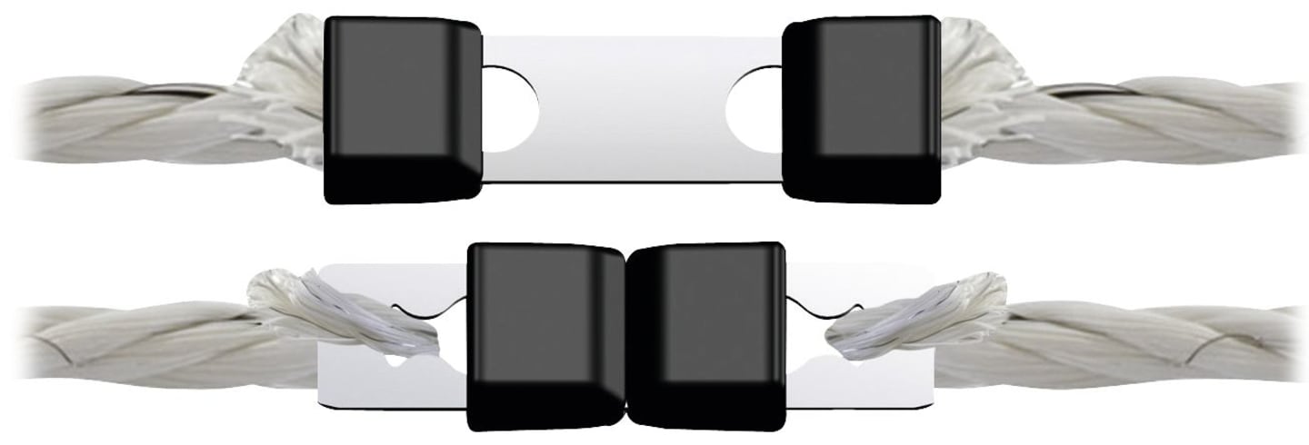 Ako Seilverbinder "Litzclip®", Edelstahl (INOX), für Weidezaunseile bis 6 mm, 442004/051