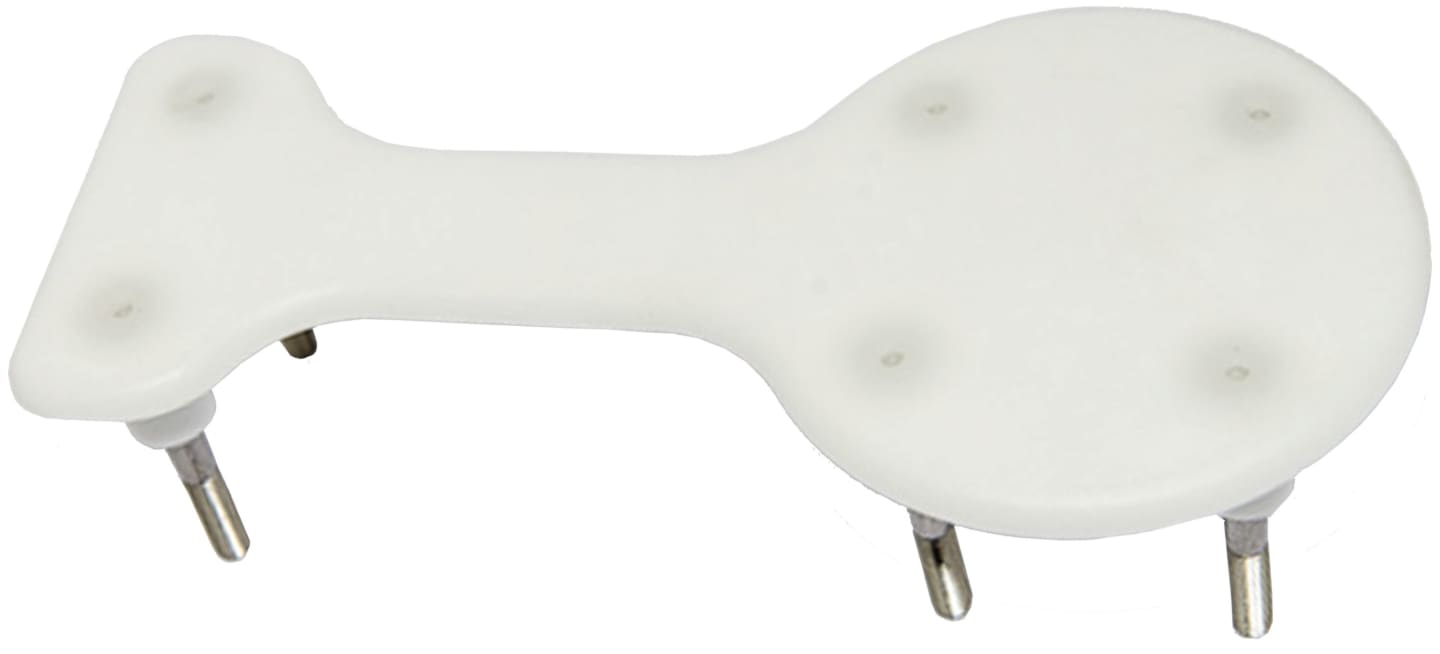 Antistrudelblende, 191 x 90 mm, für Holder Saugarmatur Saffko 200