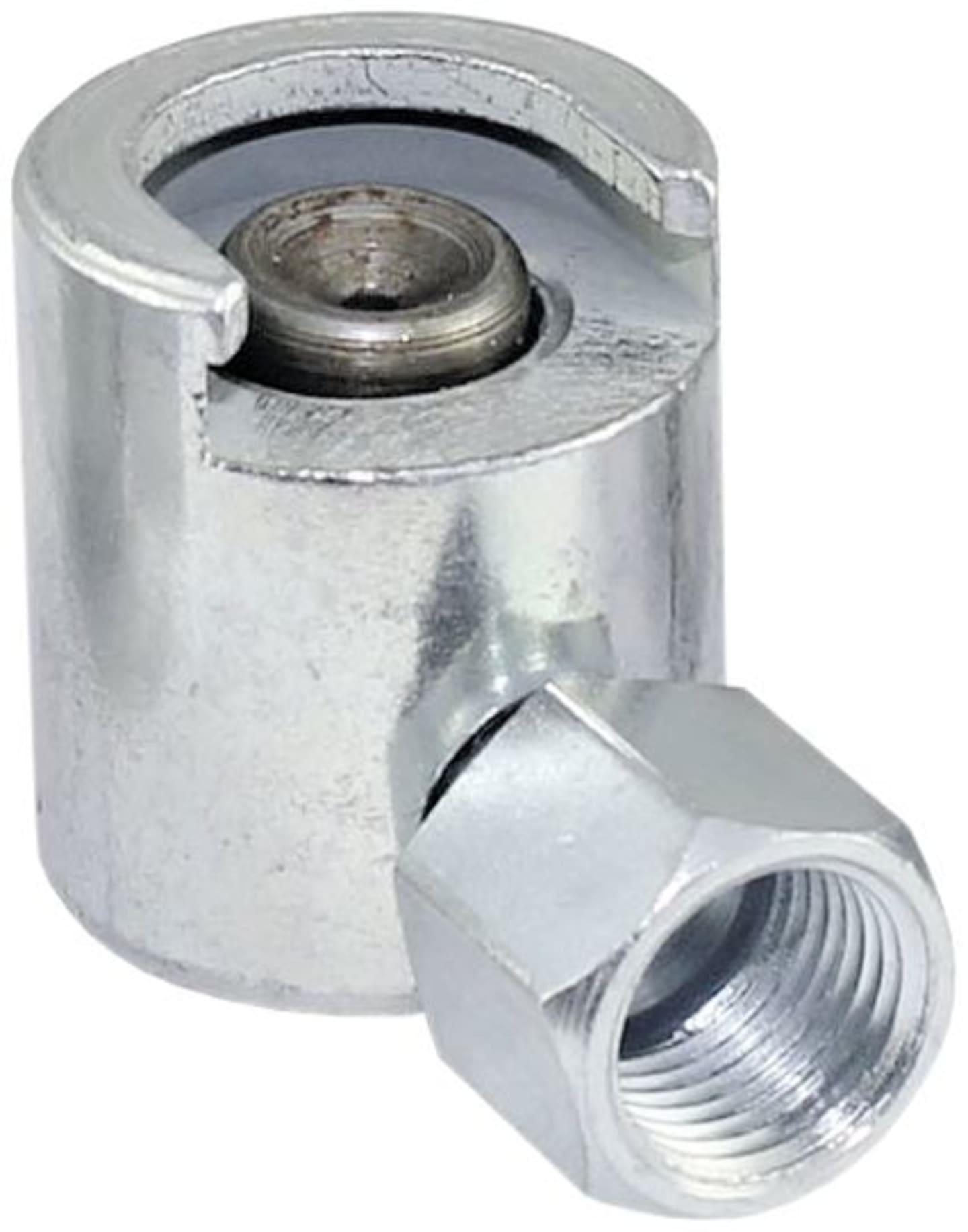 SAMOA® Schiebekupplung "121/M" für Flachschmiernippel M1, Ø 16 mm, M 10 x 1 IG