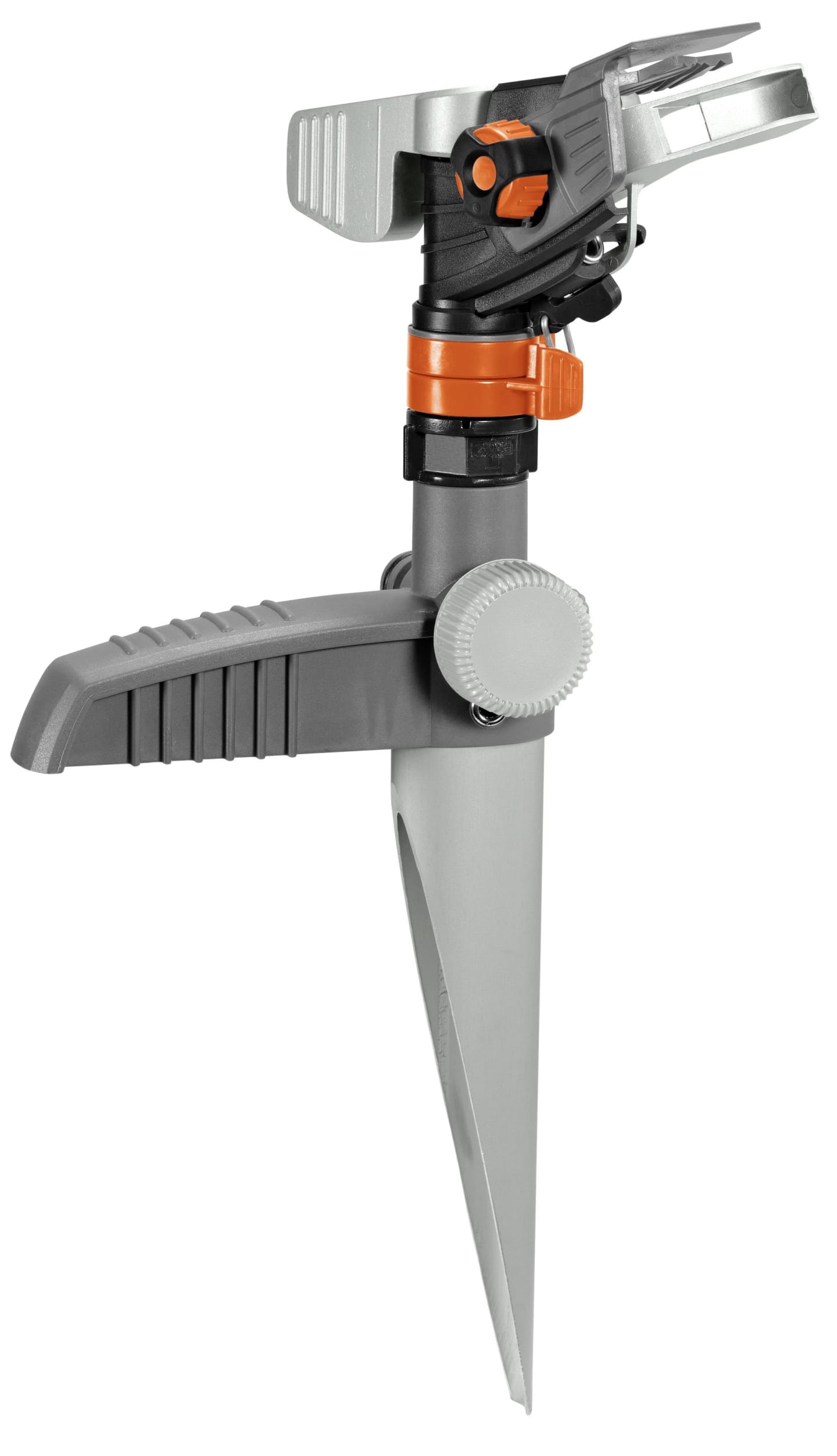 GARDENA Premium Impuls-, Kreis- und Sektorenregner mit Spike anthrazit; orange , 08136-20