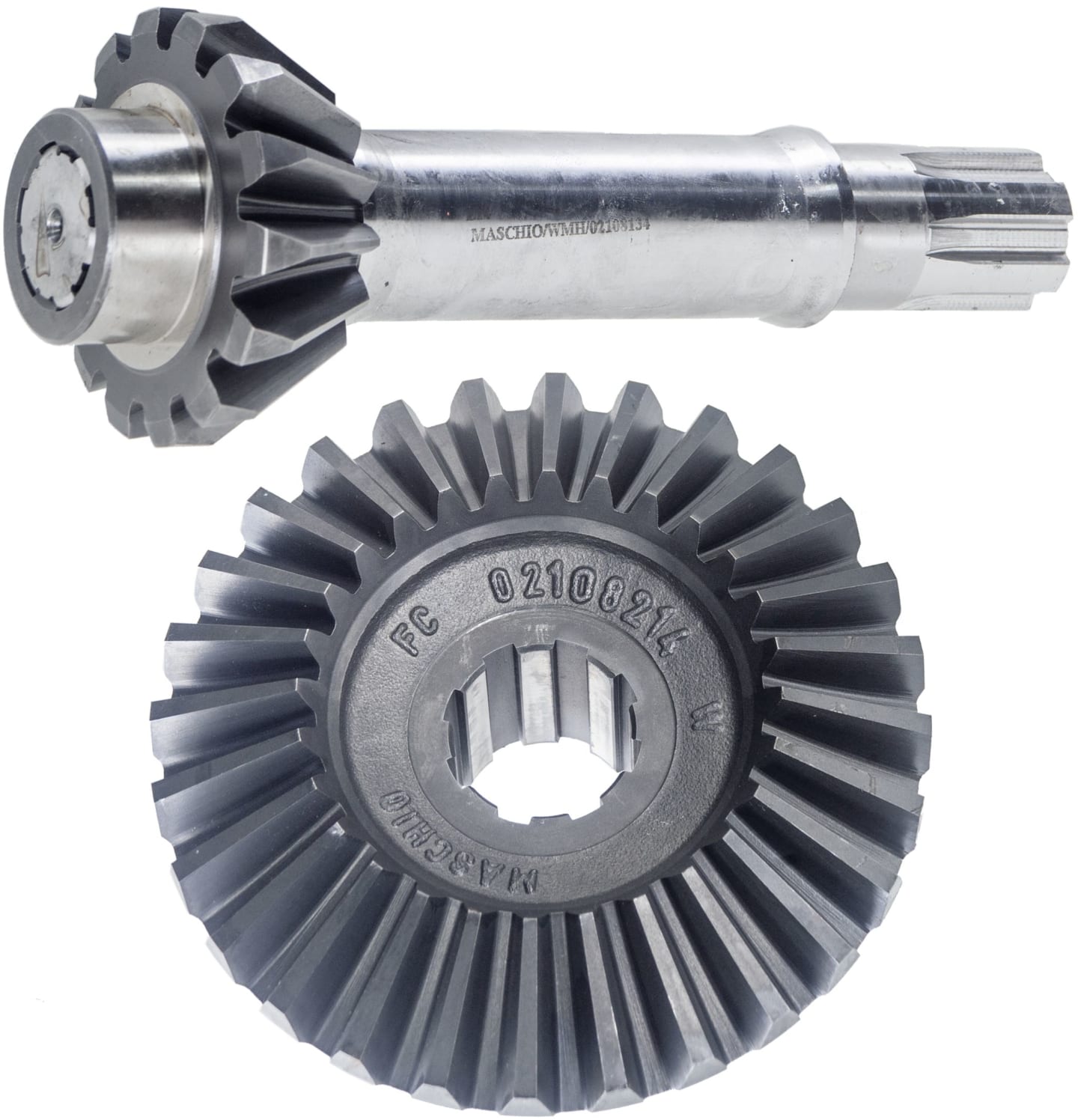 Maschio Kegelritzelsatz komplett für Fräse NC Getriebe mit Gangschaltung, M02108139R