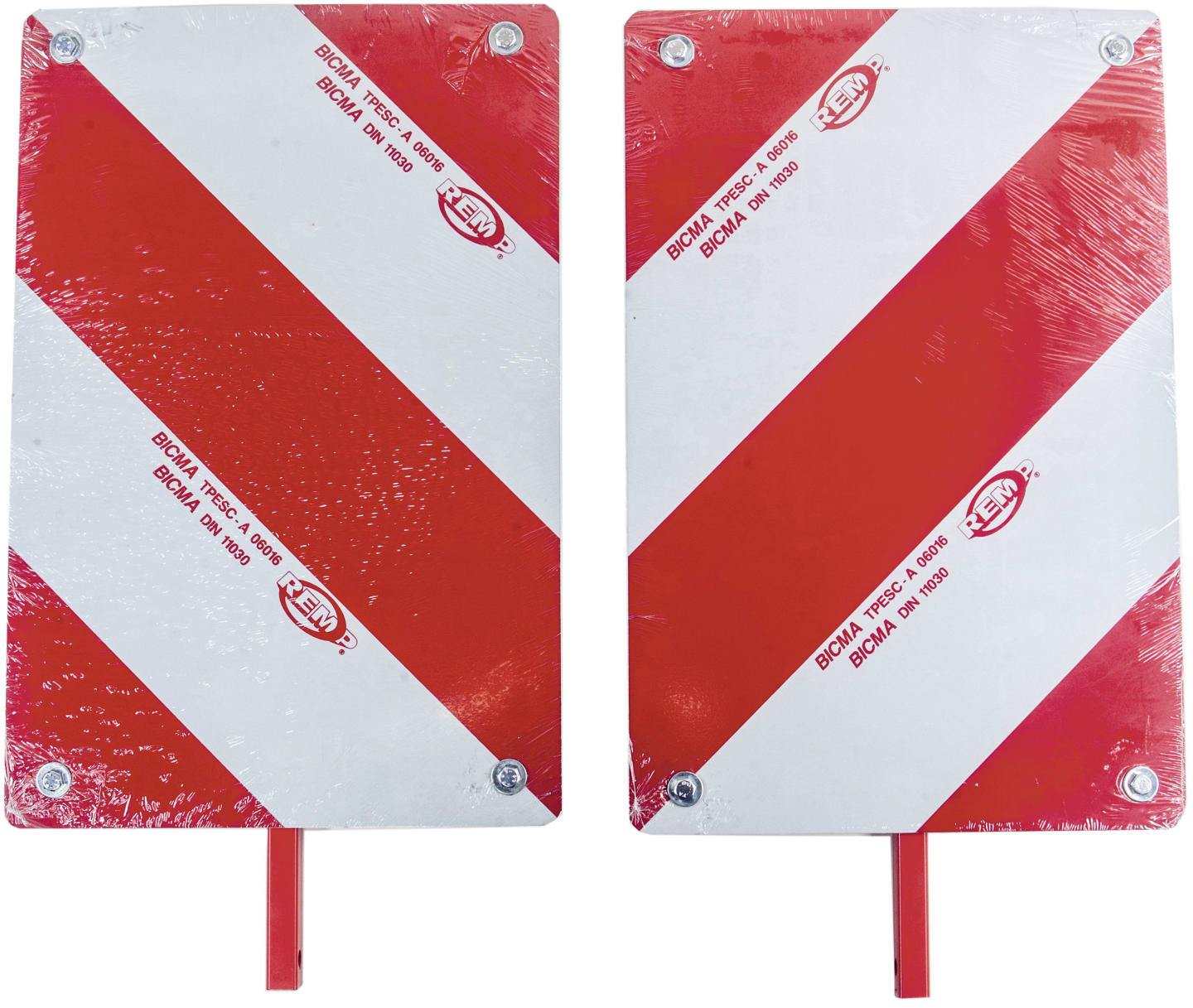 Gaspardo Warntafel links/rechts verstärkte Version für Sichelmäher Jolly 120, 150, 180, G16612000R