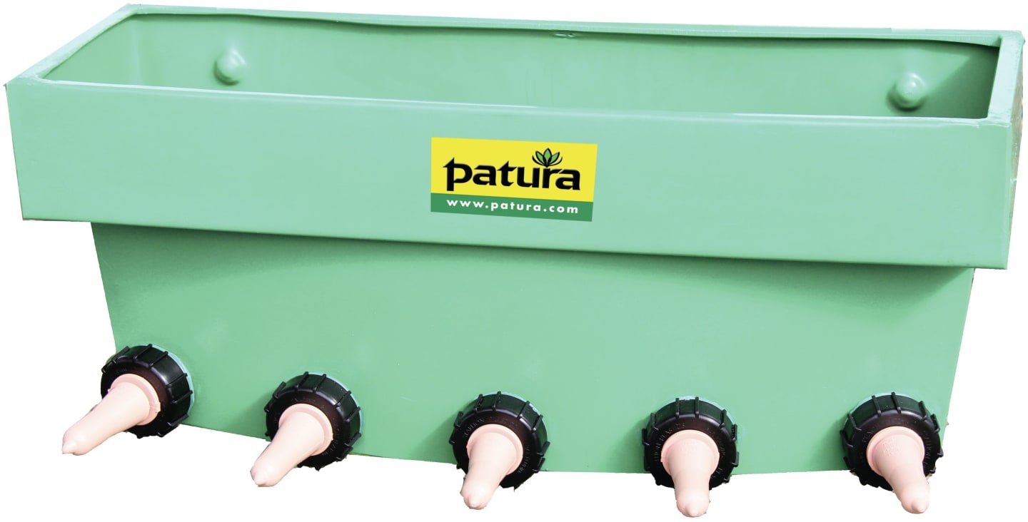 Patura Kälbertränkewanne 5 Sauger, ohne Fächer, 365010