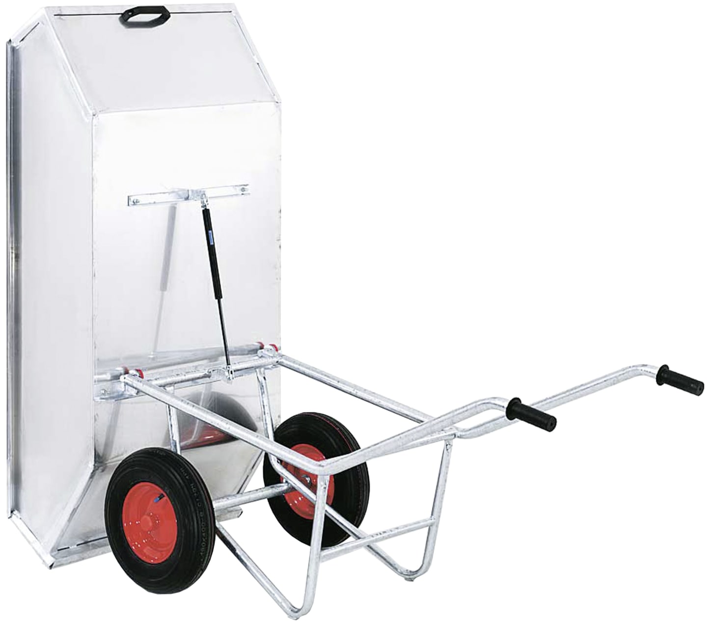 Growi® Kippkuli "Alustar" 450 l, Aluminium, kippbar, 10920