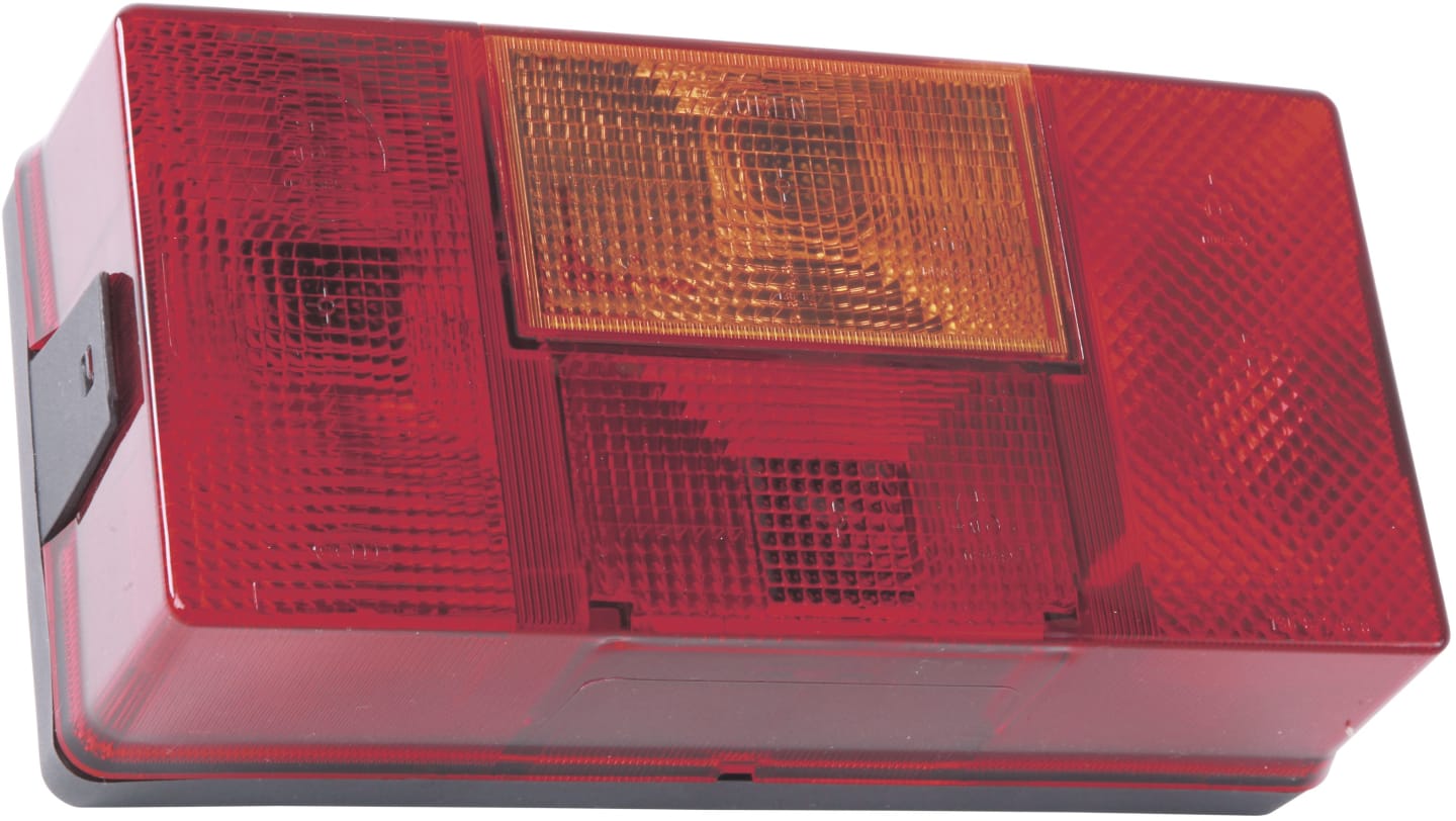 Hella® Schlussleuchte links/rechts 210 x 108 x 66 mm, Schluss-, Brems-, Blink-, Nebellicht, waagerecht
