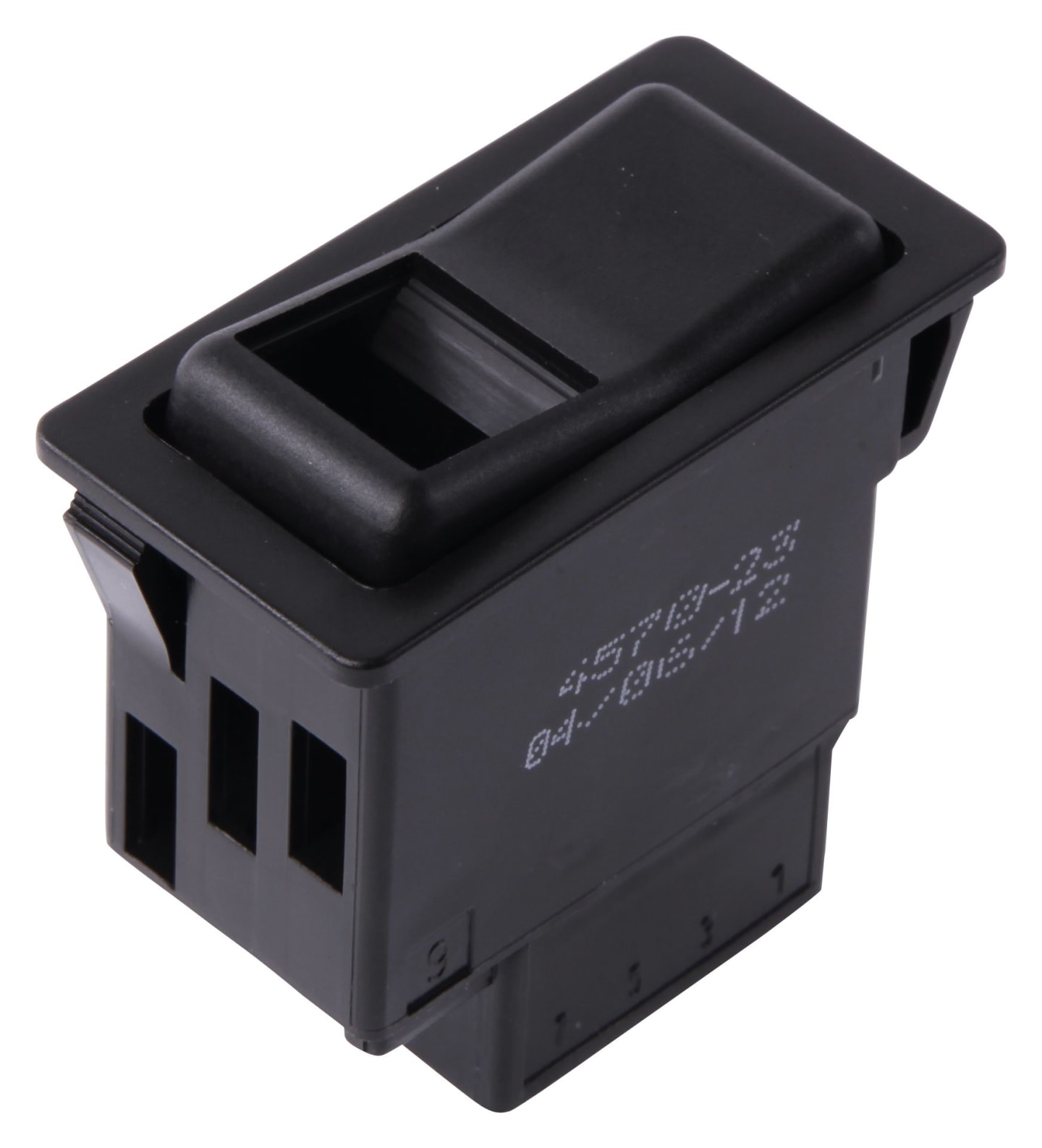 Hella® Wippschalter 12 V; 24 V, einstufig, zwei Schaltkreise, 6 Anschlüsse, ohne Komfortfunktion; ohne Beleuchtung, 6GM 004 570-231