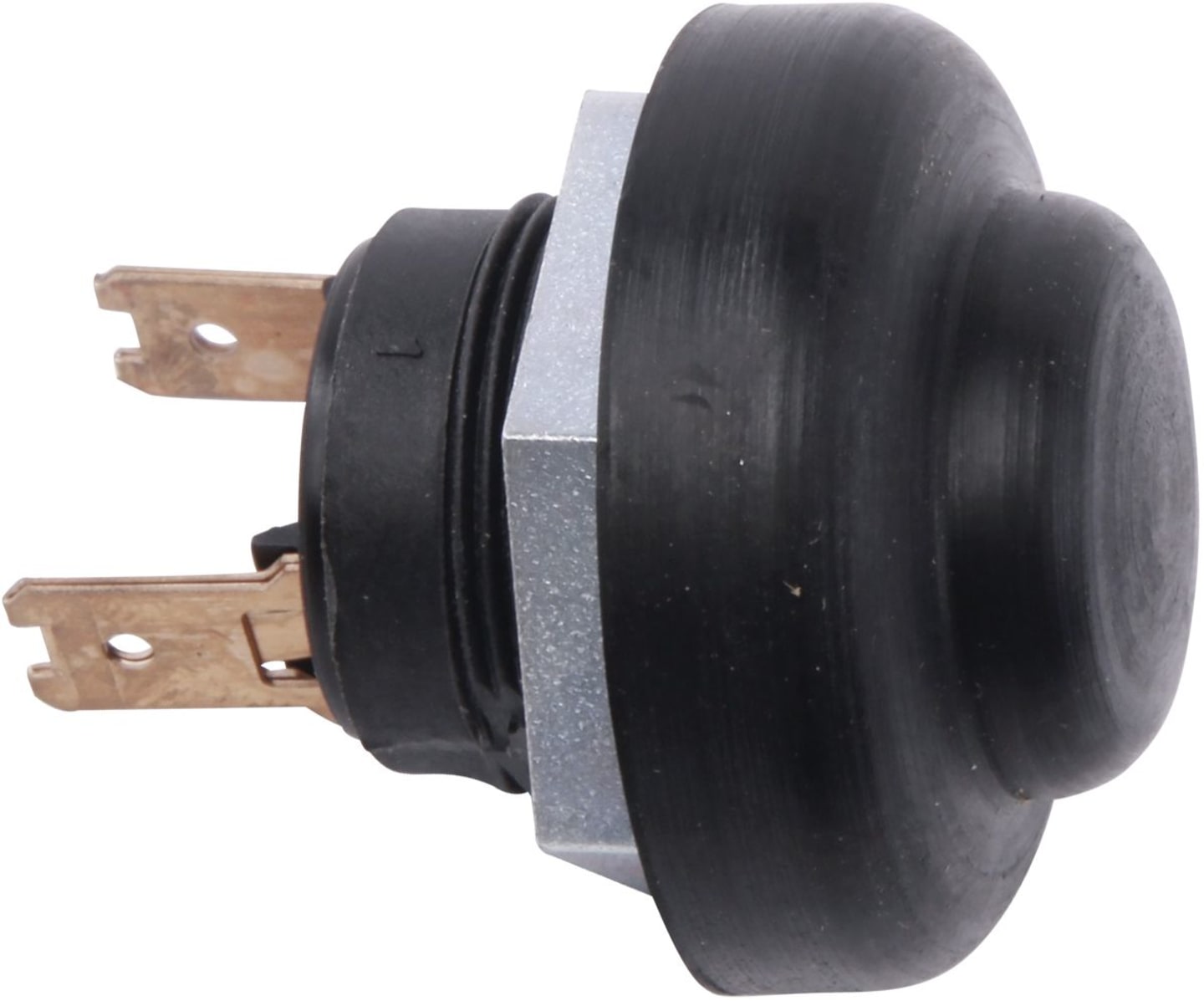 Hella® Drucktaster, 2 x Flachsteckanschluss 6,3 mm, Ø 35 mm, Länge 39 mm, 6JF 001 571-041