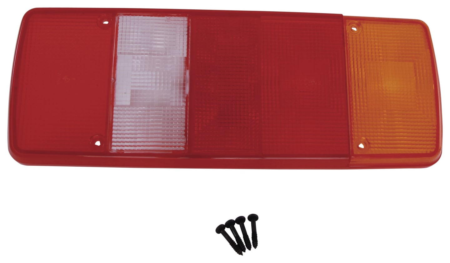 Hella® Lichtscheibe quadratisch, links/rechts, 343 x 133 mm, für Schlussleuchte, 9EL 122 772-001