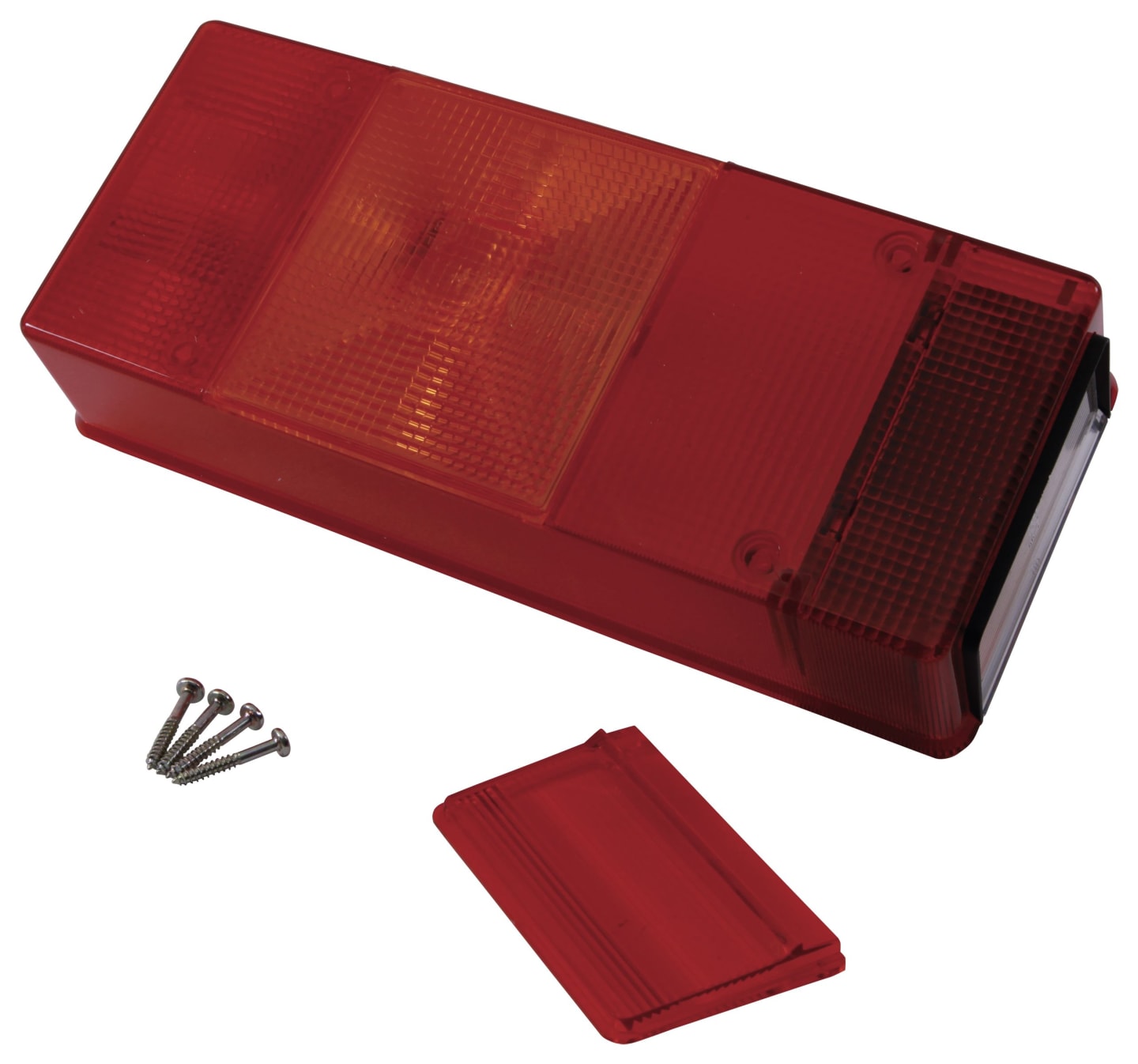 Hella® Lichtscheibe quadratisch, links/rechts, 246 x 108 mm, für Schlussleuchte, 9EL 147 096-001