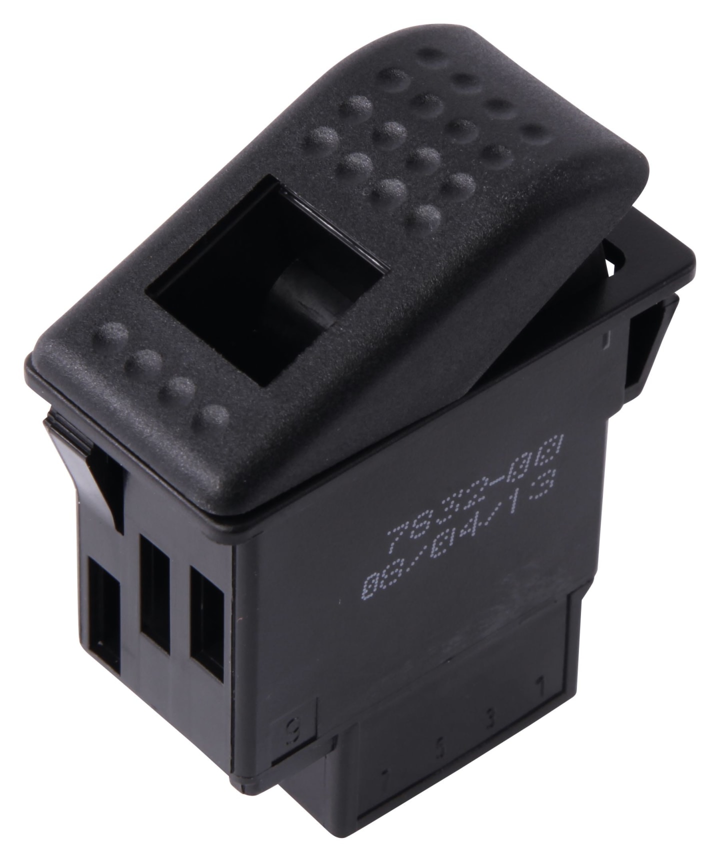 Hella® Wippschalter 12 V; 24 V, einstufig, ein Schaltkreis, 2 Anschlüsse, ohne Komfortfunktion; ohne Beleuchtung, 6EH 007 832-001
