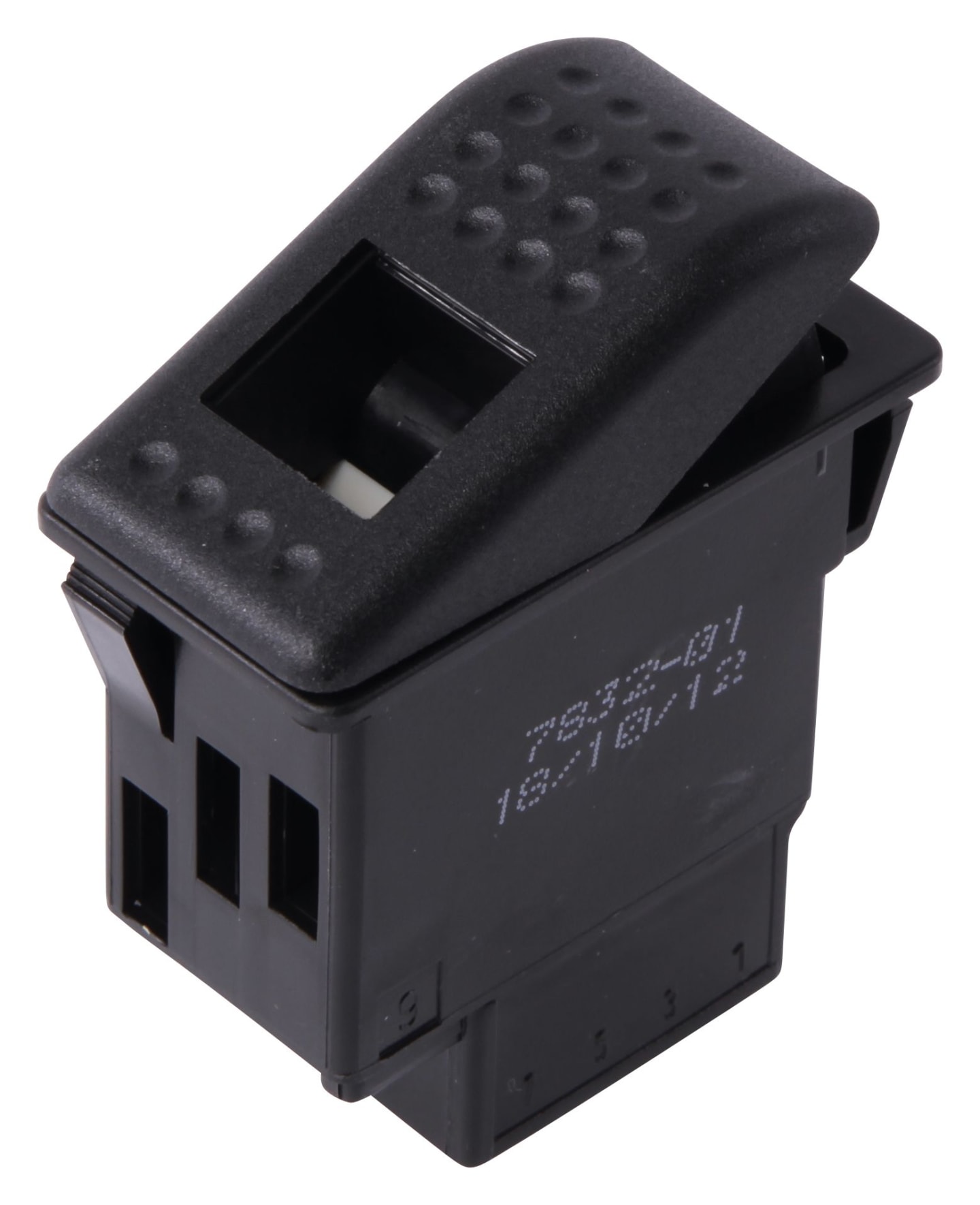 Hella® Wippschalter 12 V; 24 V, einstufig, ein Schaltkreis, 4 Anschlüsse, ohne Komfortfunktion; mit Auffindbeleuchtung, 6EH 007 832-011