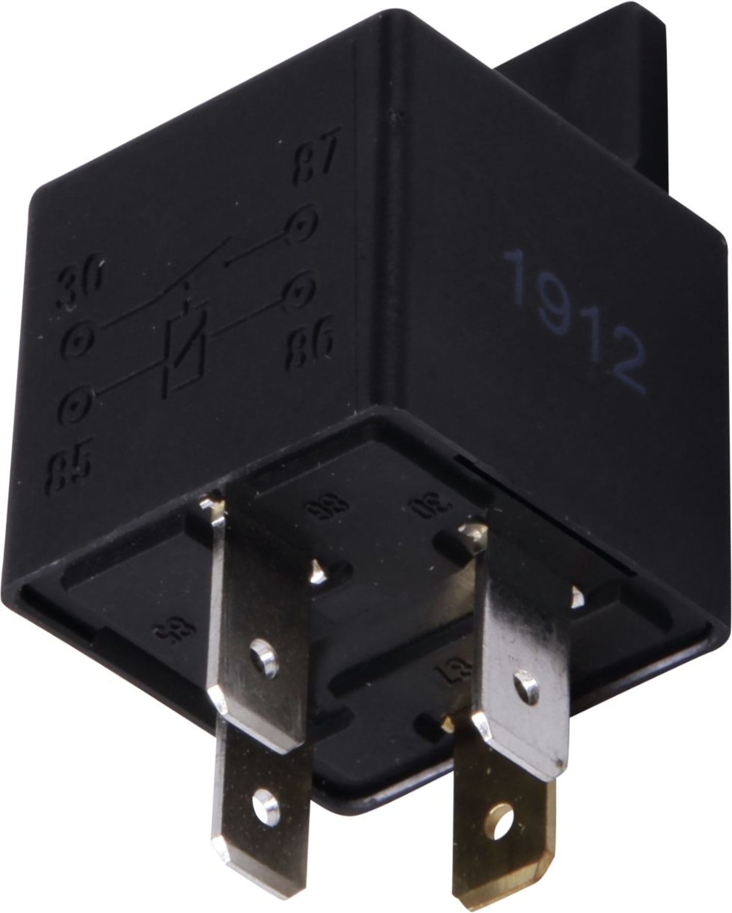 Hella® Relais 12 V, Schließer, mit Halter, 4-polig, Flachsteckanschluss, 4RA 965 400-071