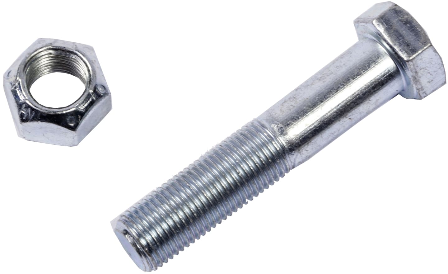 Industriehof® Sechskantschraube 1/2" UNF x 64 - 8.8 mit Sicherungsmutter für Doppstadt, Epoke, 63-1264