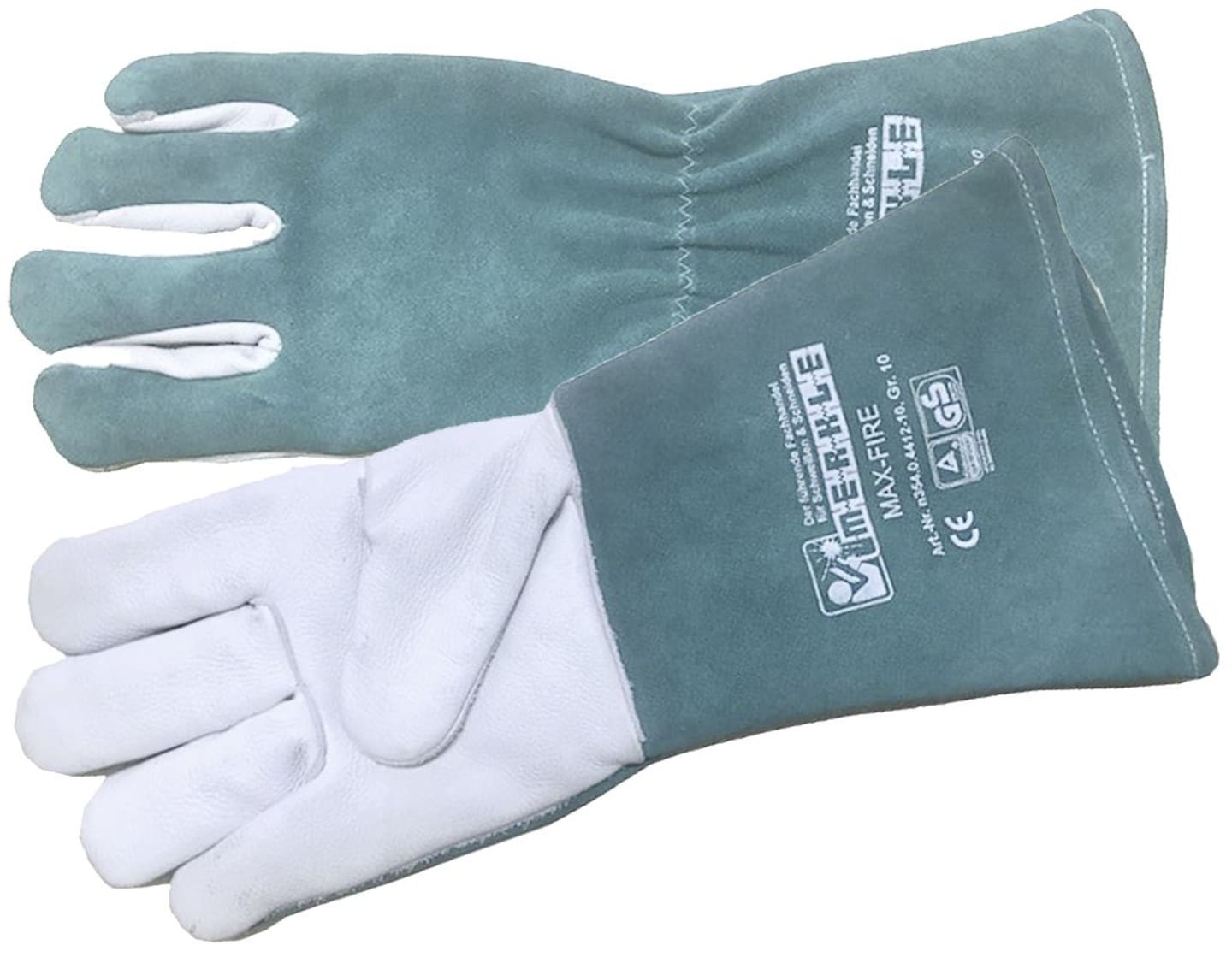 Merkle Schweißerhandschuhe "Max-Fire", Gr. 10