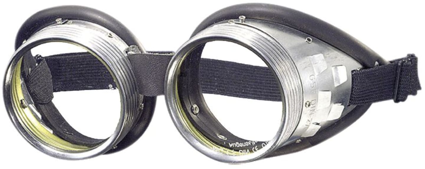 Schweißbrille "MG" Schutzstufe ohne, mit Moosgummipolster, zum Schleifen
