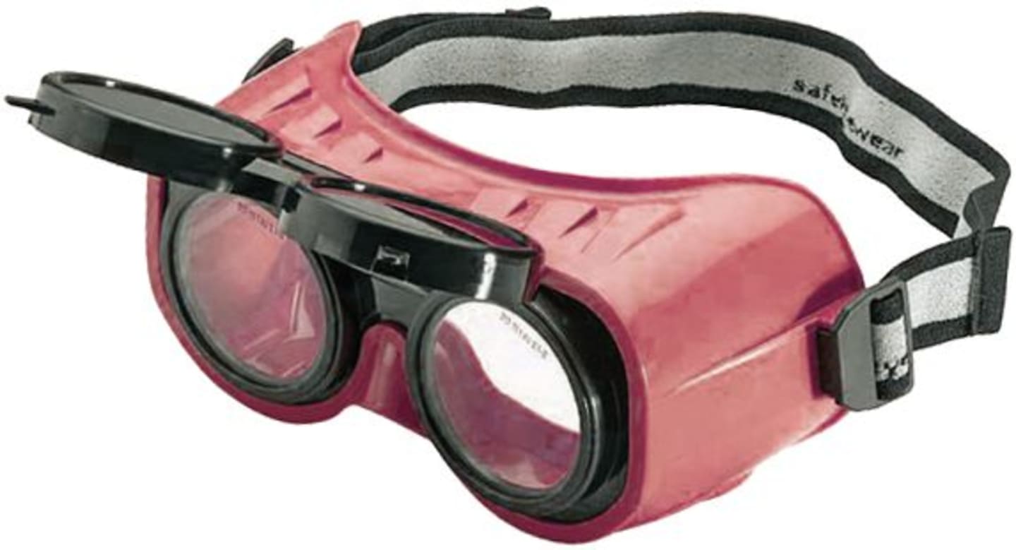 Schweißbrille "Montreal", mit Schutzglas DIN 5 und Schutzglas splitterfrei und farblos, zum Schweißen und Schleifen