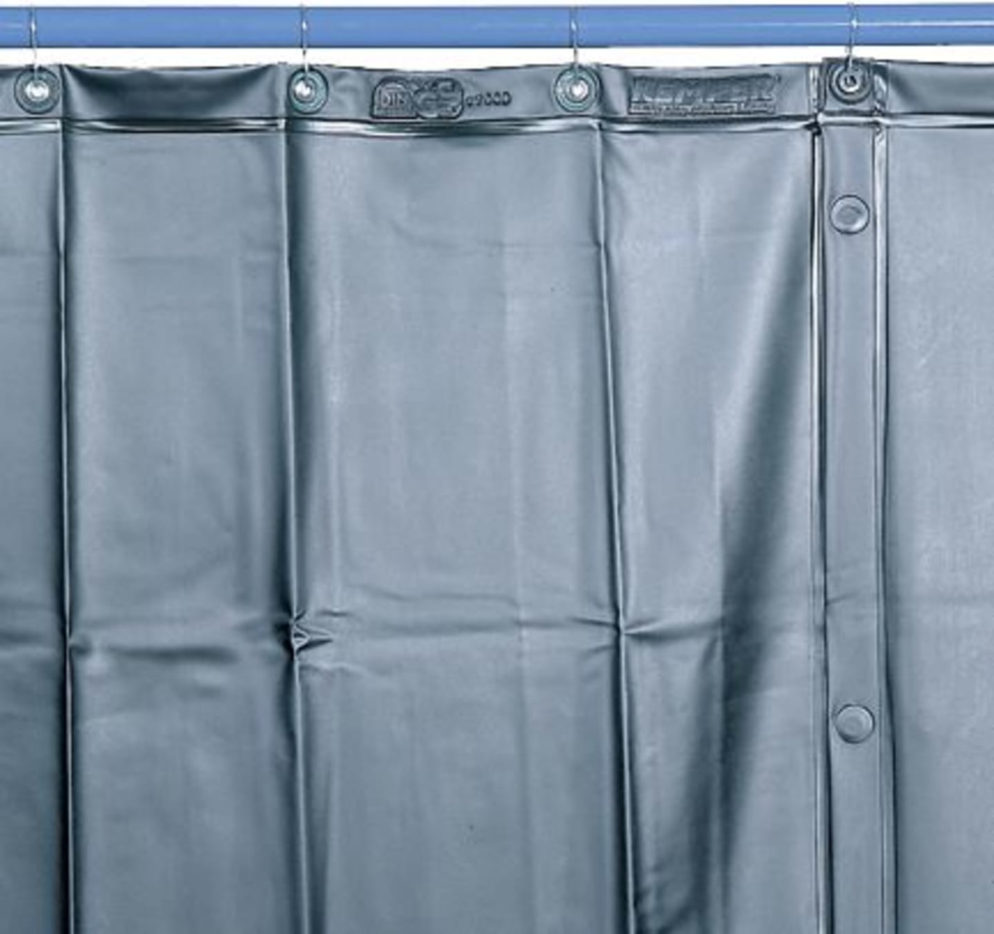 Schutzvorhang "S 9", dunkelgrün und matt, 130 cm x 200 cm