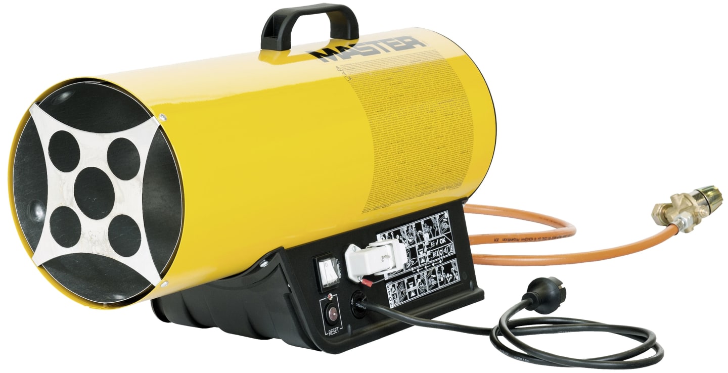 Master® Heizkanone "BLP 33E" 18 bis 33 kW, Gas, mit Automatikzündung, 4015.631