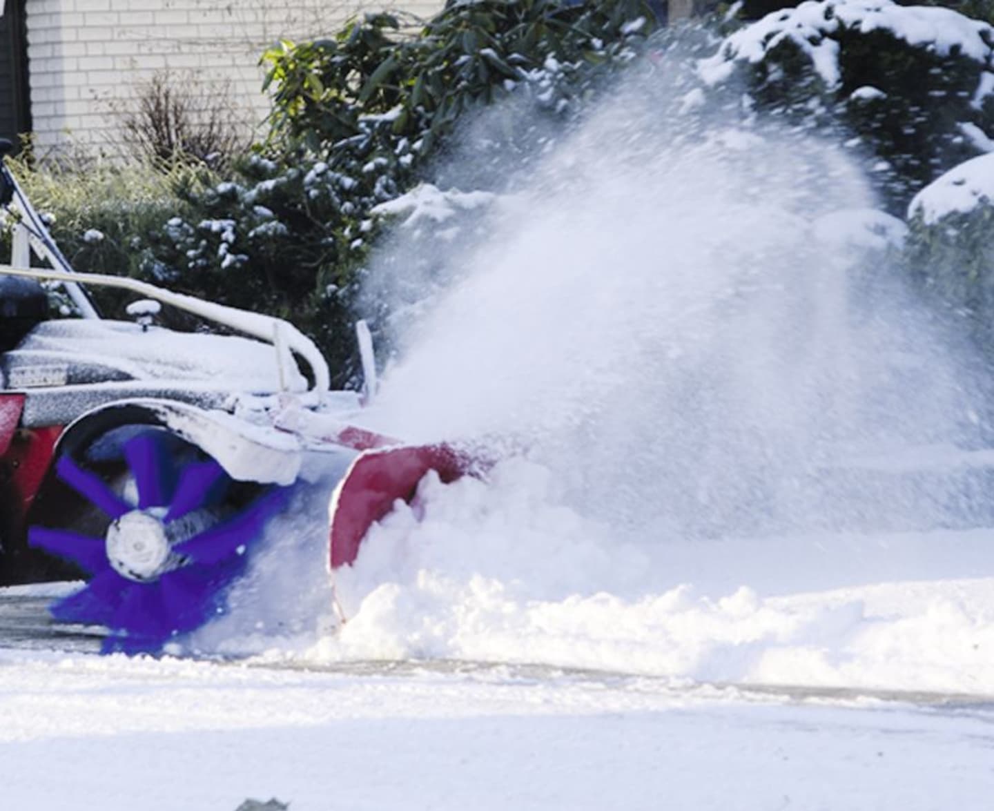 Tielbürger Schneeschild für Kehrmaschinen