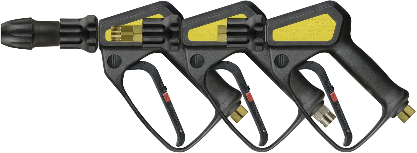 HD-Pistole "ST-2300" mit Variopress zur Wassermengenregulierung/Druckverstellung